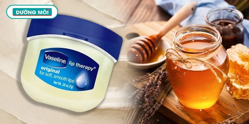 Kết hợp Vaseline với mật ong trị trị thâm