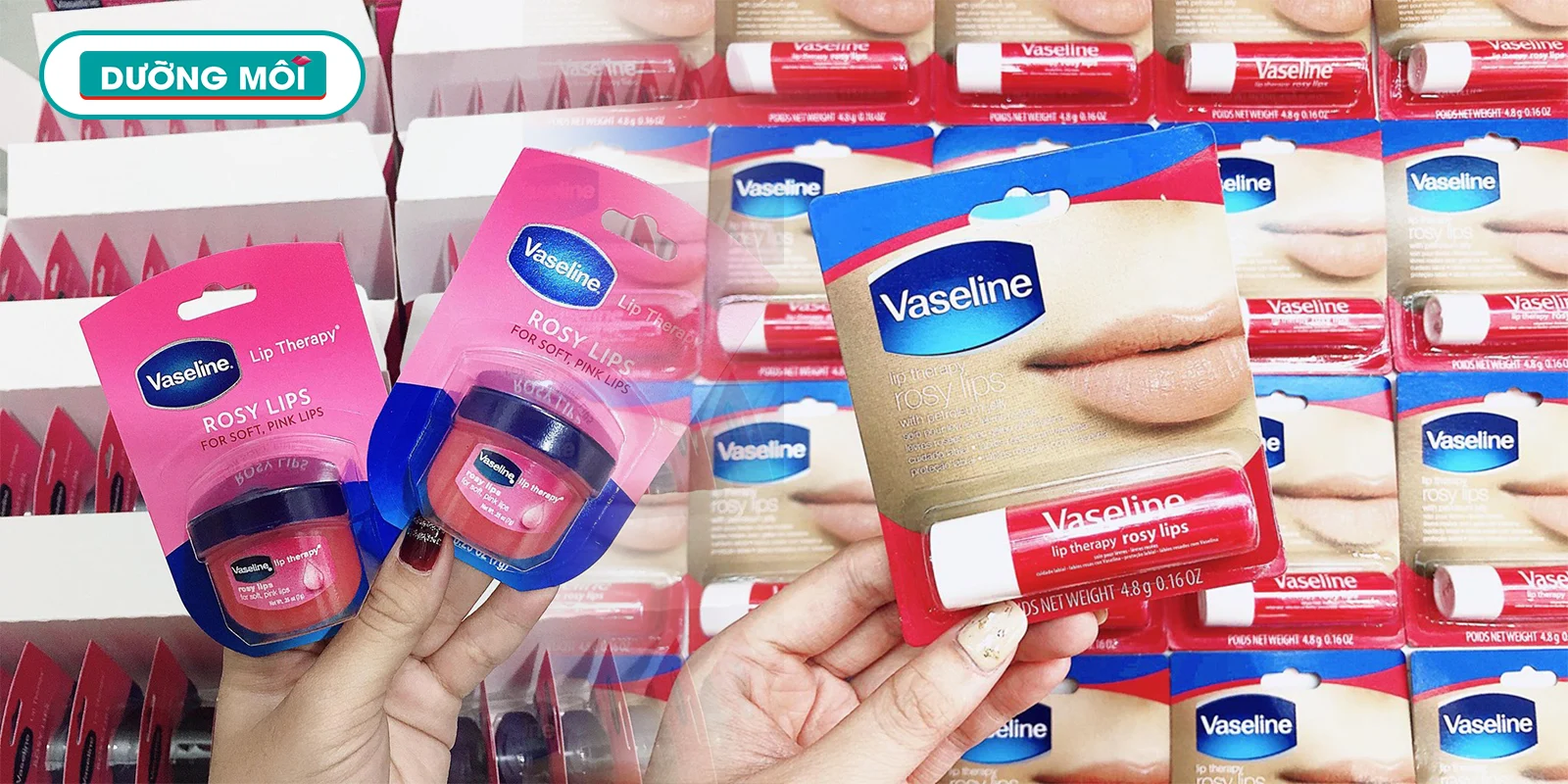 Ưu điểm của son dưỡng môi Vaseline