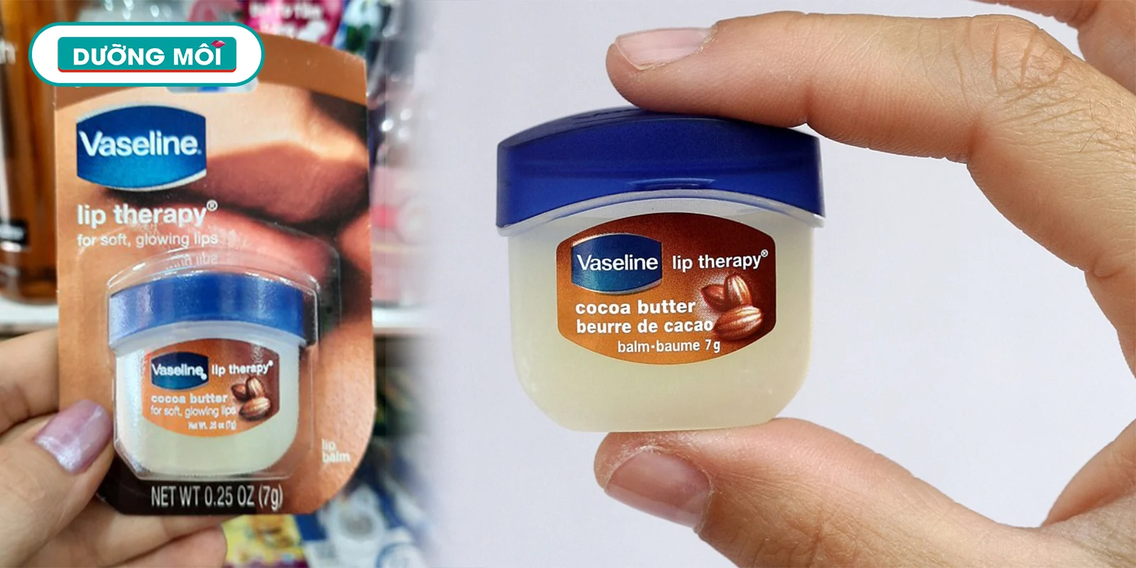 Son dưỡng môi Vaseline Cocoa Butter